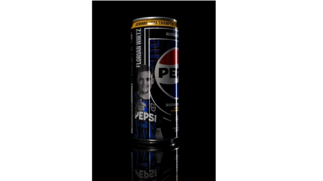 Pepsi Zero Mango als eigene Pepsi-Sorte von Fußballer Florian Wirtz - Quelle: Pepsico Deutschland GmbH